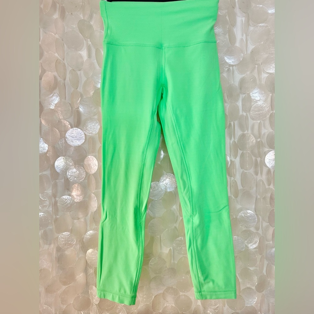 Lululemon ALIGN High Rise 23” Legging 💚 Neon Green / Scream Green Women’s 2